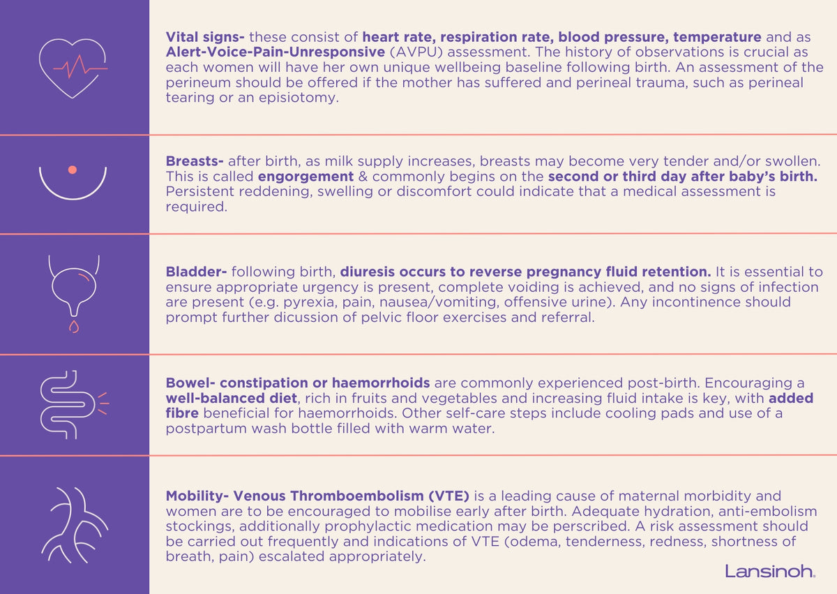 Top-to-toe assessment - postnatal care - image 2